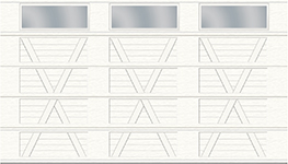 X Layout, 4-Slat Base - 3 bays